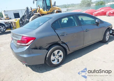 2013 Honda Civic Lx from USA, damaged, VIN 19XFB2F55DE286007